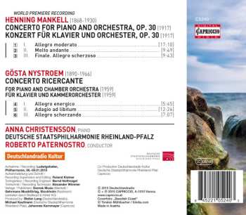 CD Staatsphilharmonie Rheinland-Pfalz: Piano Concerto Op. 30 / Concerto Ricercante