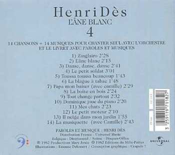 CD Henri Des: L'Âne Blanc - 4 CLR | DIGI