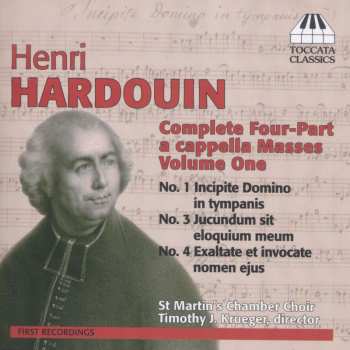 Album St. Martin's Chamber Choir: Complete Four-Part A Cappella Masses Volume One