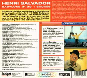 CD Henri Salvador: Babylone 21-29 + Succès DIGI
