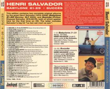 CD Henri Salvador: Babylone 21-29 + Succès DIGI