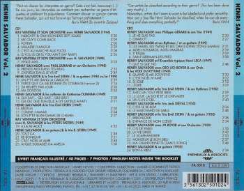 2CD Henri Salvador: Intégrale - Vol. 2 - 1946 - 1950 "Le Loup, La Biche Et Le Chevalier"