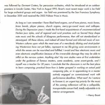 2CD Henry Brant: The Henry Brant Collection, Volume 1