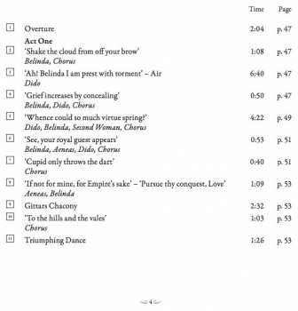 CD Henry Purcell: Dido & Aeneas