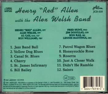 CD Henry "Red" Allen: Henry "Red" Allen With The Alex Welsh Band