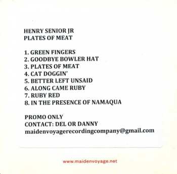 Album Henry Senior Jr: Plates Of Meat
