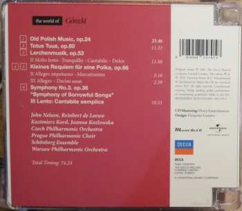 CD Henryk Górecki: The World Of Górecki
