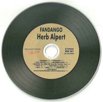 CD Herb Alpert: Fandango
