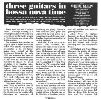 CD Herb Ellis: Three Guitars In Bossa Nova Time