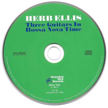 CD Herb Ellis: Three Guitars In Bossa Nova Time