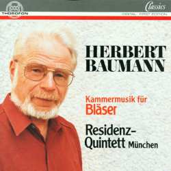 CD Herbert Baumann: Kammermusik Für Bläser