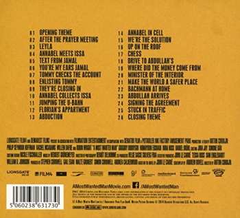 CD Herbert Grönemeyer: A Most Wanted Man (Original Motion Picture Soundtrack)