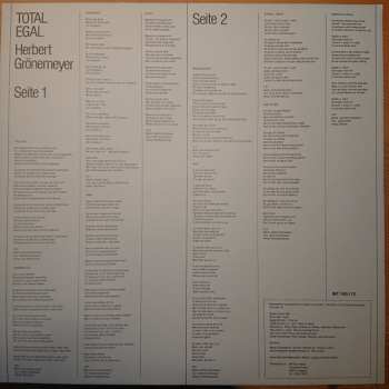 LP Herbert Grönemeyer: Total Egal