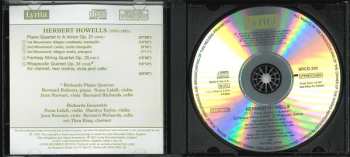 CD Herbert Howells: Quartet In A Minor; Fantasy String Quartet; Rhapsodic Quintet