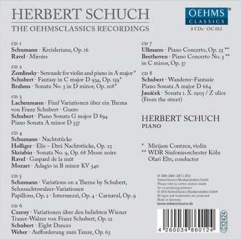 8CD/Coffret Herbert Schuch: The Oehmsclassics Recordings