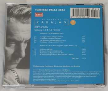 CD Ludwig van Beethoven: Sinfonie N.1 & N.3 "Eroica"