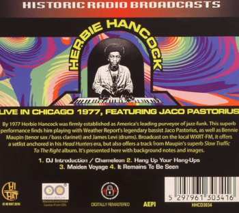 CD Herbie Hancock: Live In Chicago '77