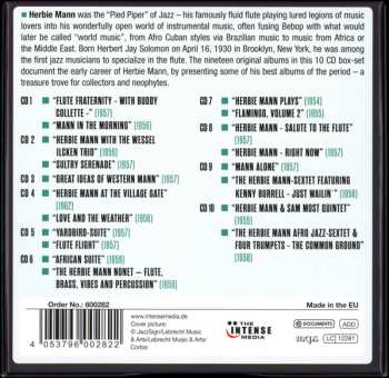 10CD/Coffret Herbie Mann: Milestones Of A Legend - The Best 1954-1962