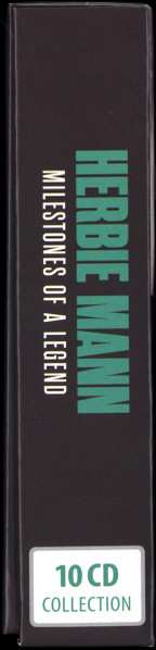 10CD/Coffret Herbie Mann: Milestones Of A Legend - The Best 1954-1962