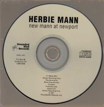 CD Herbie Mann: New Mann At Newport