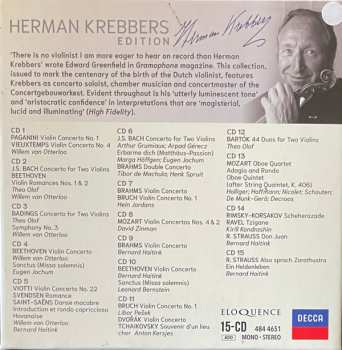 15CD/Coffret Herman Krebbers: Edition