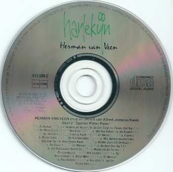 CD Herman van Veen: Zingt En Vertelt Van Alfred Jodocus Kwak Deel 2 "Spetter Pieter Pater"