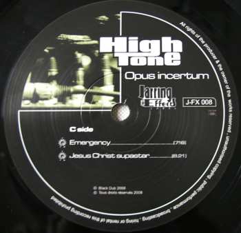 2LP High Tone: Opus Incertum