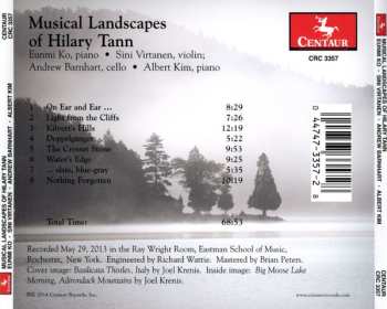 CD Hilary Tann: Musical Landscapes Of Hilary Tann