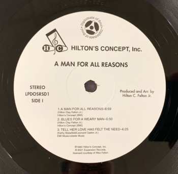 LP Hilton Felton: A Man For All Reasons LTD | NUM