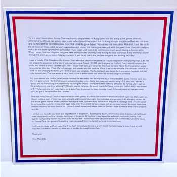 LP Hiroshi Kawaguchi: Fantasy Zone ファンタジーゾーン CLR