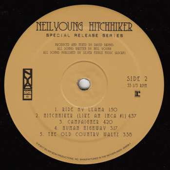 LP Neil Young: Hitchhiker