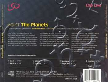 CD The London Symphony Orchestra: The Planets