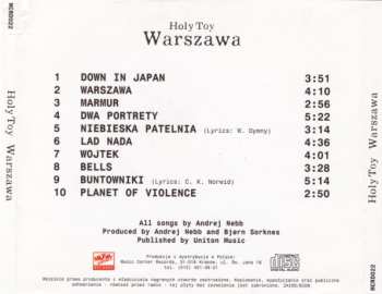 CD Holy Toy: Warszawa