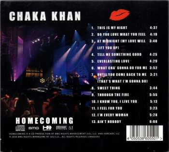 CD Chaka Khan: Homecoming DIGI