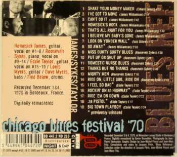 CD Roosevelt Sykes: Chicago Blues Festival '70
