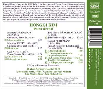 CD Honggi Kim: Piano Recital