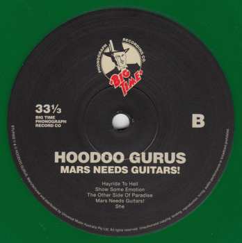 LP Hoodoo Gurus: Mars Needs Guitars! CLR
