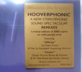 LP Hooverphonic: A New Stereophonic Sound Spectacular Remixes CLR | NUM