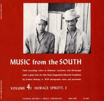 Album Horace Sprott: Music From The South, Volume 4: Horace Sprott, 3