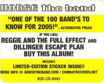 CD HORSE the band: The Mechanical Hand