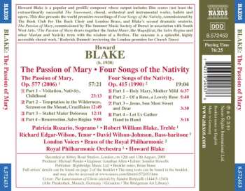 CD Howard Blake: The Passion Of Mary / 4 Songs Of The Nativity