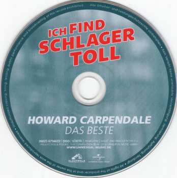 CD Howard Carpendale: Ich Find Schlager Toll - Das Beste