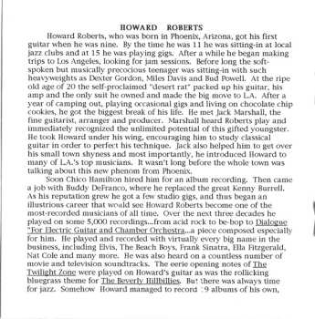 CD Howard Roberts: The Magic Band Live At Donte's