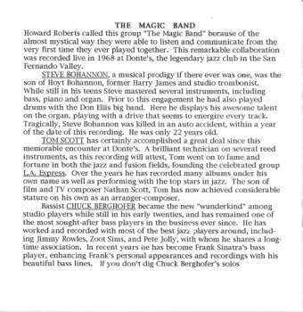 CD Howard Roberts: The Magic Band Live At Donte's
