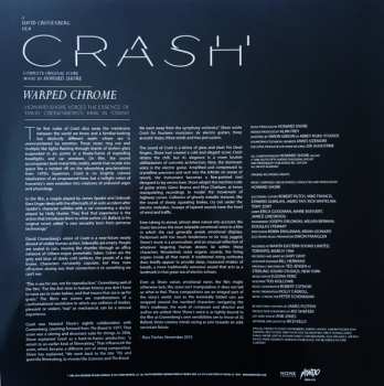 2LP Howard Shore: David Cronenberg's Crash (Complete Original Score) CLR