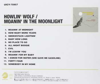 CD Howlin' Wolf: Moanin' In The Moonlight LTD