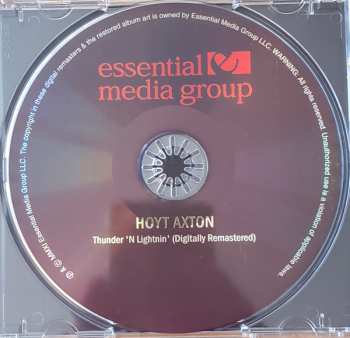 CD Hoyt Axton: Thunder'n Lightnin'