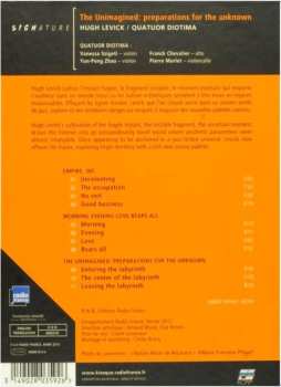 CD Quatuor Diotima: The Unimagined: Preparations For The Unknown