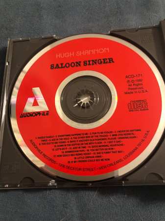 2CD Hugh Shannon: Saloon Singer