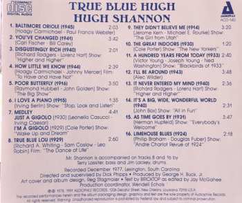 CD Hugh Shannon: True Blue Hugh